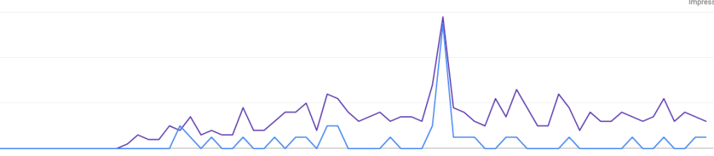 Traffic growth for local wordpress website Brighton, Adelaide