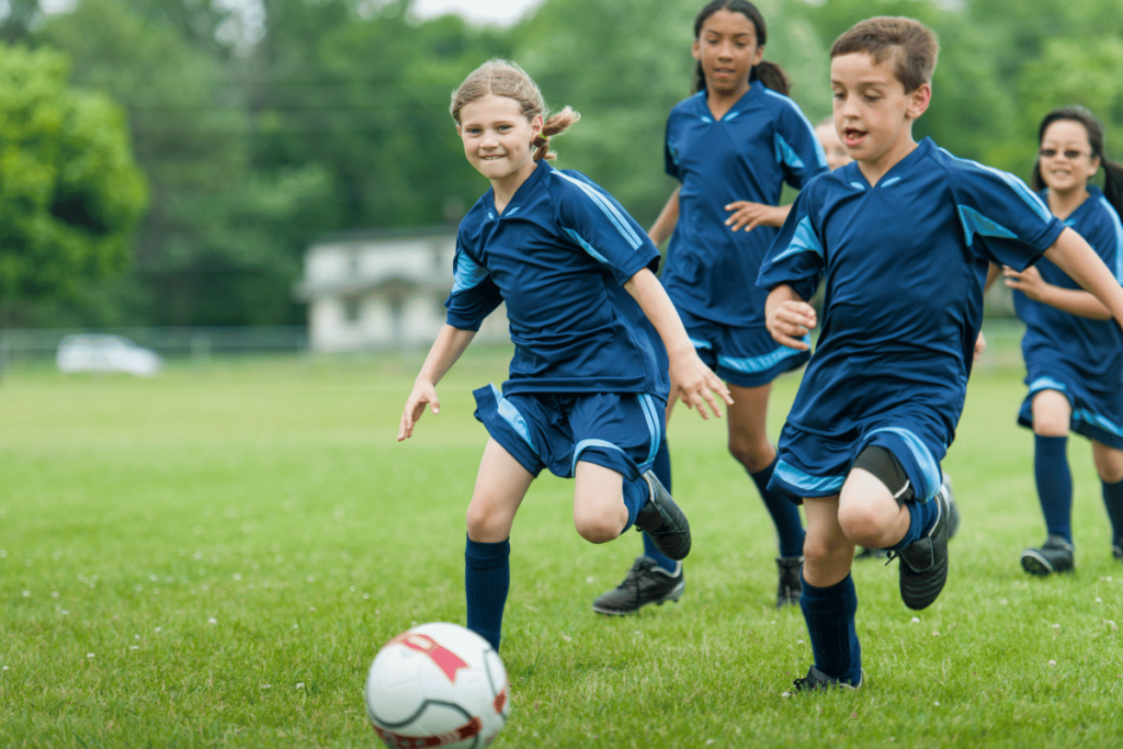 kids soccer club website design Adelaide